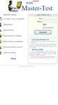 Mobile Screenshot of master-test.net